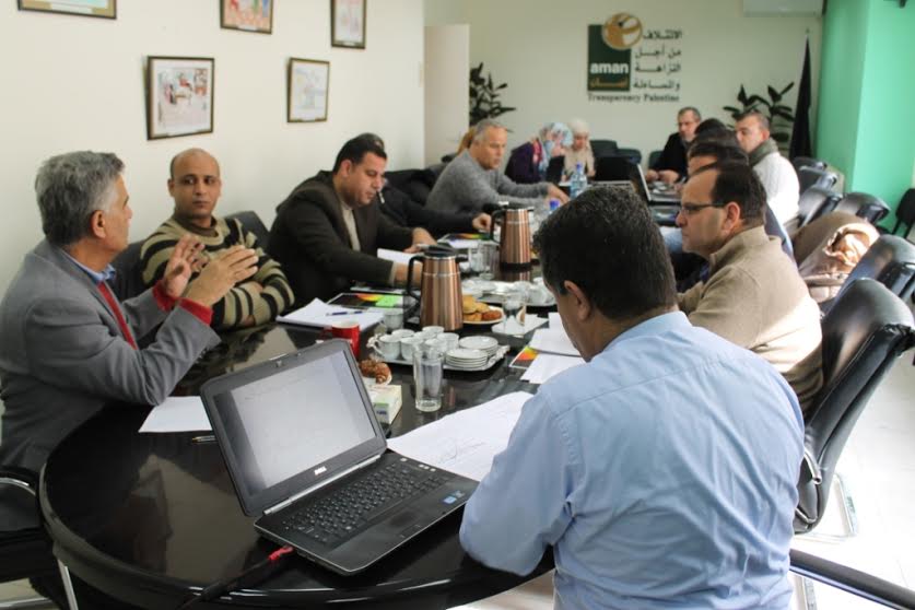 مجموعة مختصة تناقش نتائج مقياس النزاهة الوطني لعام 2015 أمان