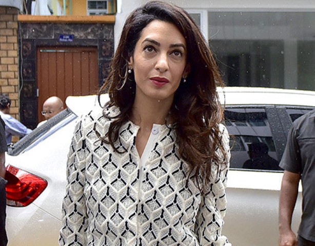 أمل كلوني في.. خطر أمل كلوني