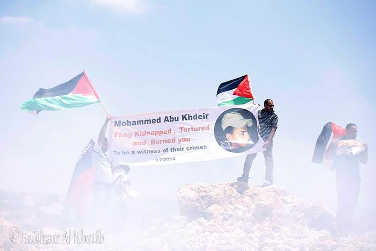 إصابة العشرات بحالات الاختناق في بلعين مسيرة بلعين