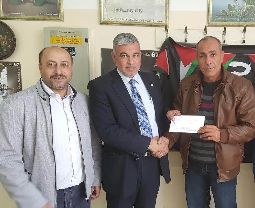 البنك الإسلامي العربي يرعى نادي مركز الشباب الإجتماعي- طولكرم