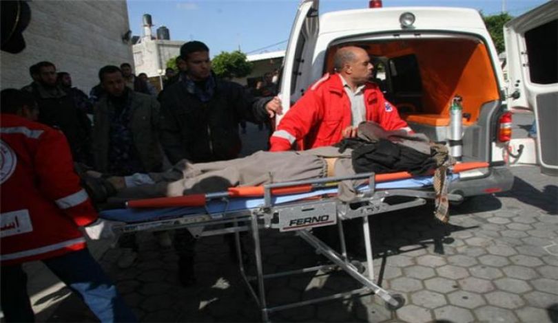 إصابة شاب بانفجار جسم مشبوه في قطاع غزة شاب مصاب