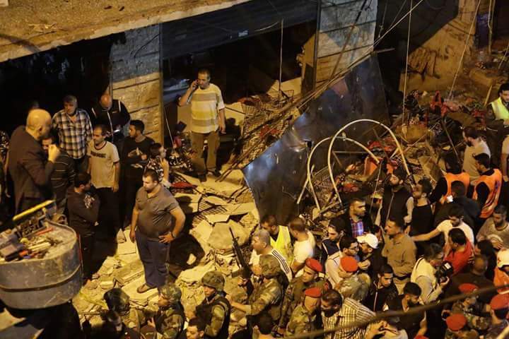 "داعش" يتبنى التفجيرين الانتحاريين في ضاحية بيروت الجنوبية