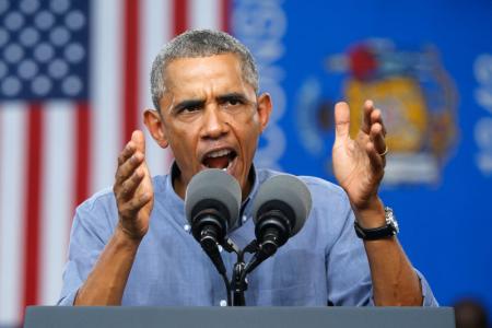 اوباما: لدي السلطة اللازمة لمحاربة الدولة الاسلامية اوباما