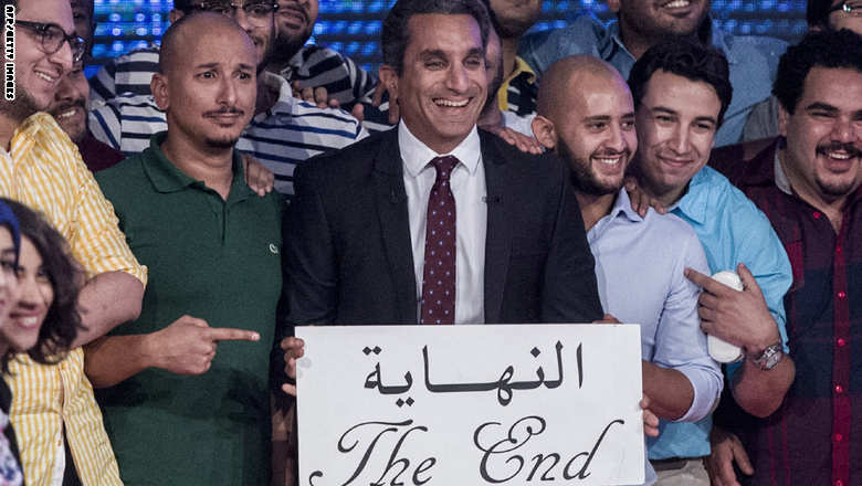 خالد أبوبكر: باسم يوسف أهان السيسي بألفاظ قليلة الأدب في نيويورك باسم يوسف