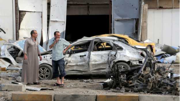 مقتل 36 شخصا على الأقل في سلسلة تفجيرات في بغداد بغداد