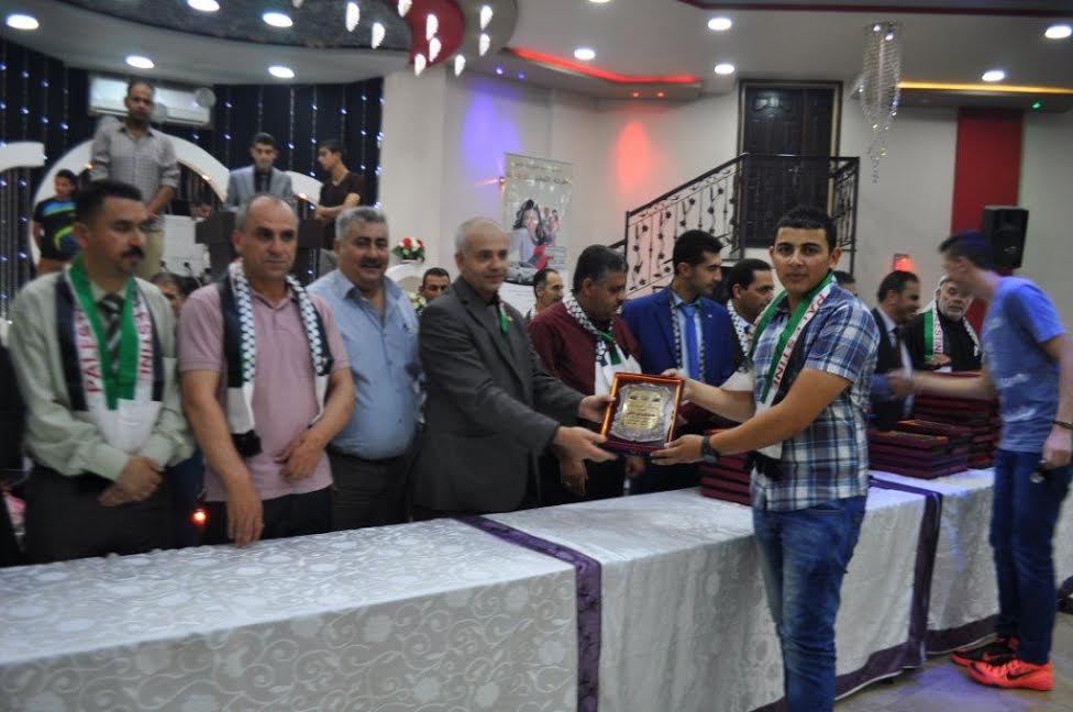 بنك القدس برعى تكريم طلبة الثانوية العامة في كل جنين وسيلة الظهر وقفين وبيت ليد بنك القدس