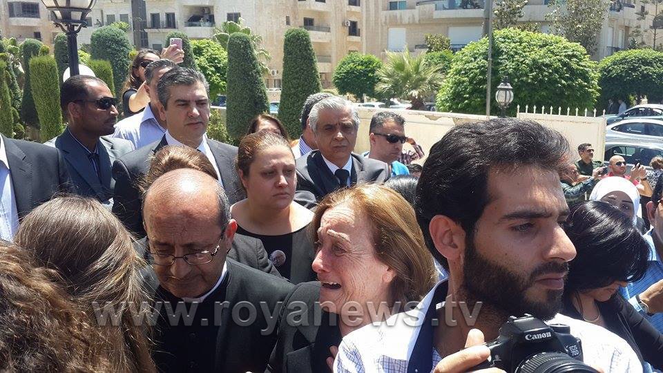 بالصور: تشييع جثمان طارق عزيز في الأردن طارق عزيز