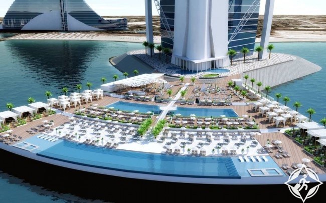 دبي: تدشين الجزيرة الاصطناعية الأولى من نوعها في العالم