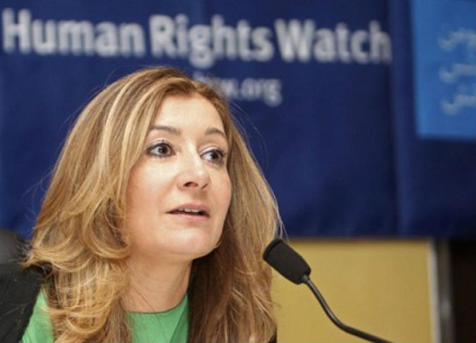 سارة ليا ويتسن مديرة قسم الشرق الأوسط وشمال أفريقيا 