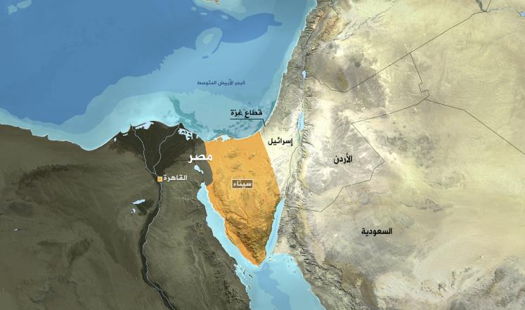 مصدر عبري: السيسي يقترح دولة فلسطينية بسيناء سيناء