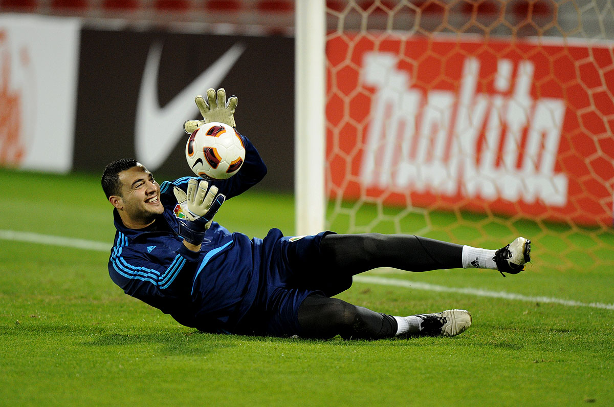 قلق أردنيّ بعد إصابة حارس المنتخب قبل أمم آسيا قلق أردنيّ بعد إصابة حارس المنتخب قبل أمم آسيا