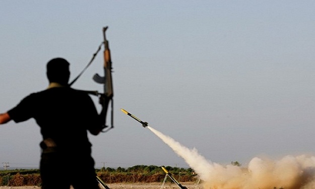 الاحتلال يرفض الافصاح عن عدد وأماكن سقوط صواريخ المقاومة صاروخ