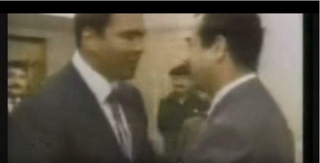صدام لمحمد علي: لن أخذلك يا حج محمد صدام