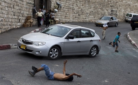 مستوطن يدهس طفلًا في الخليل صورة أرشيفية