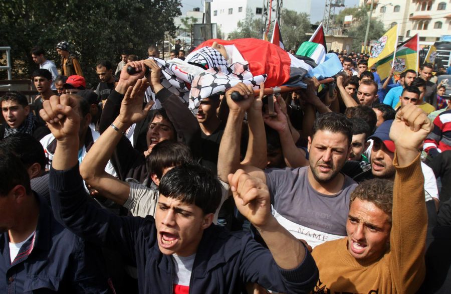 تشييع جثماني الشهيدين أبو الوفا وأبومريم في جنين شهداء