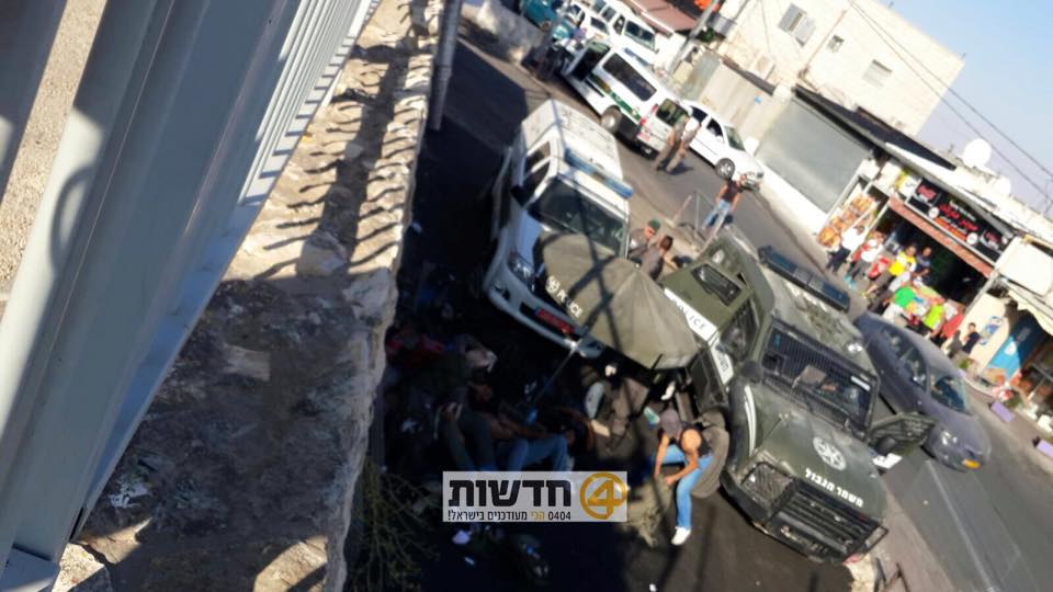 إصابة 3 جنود إسرائيليين بالقدس صورة من المكان