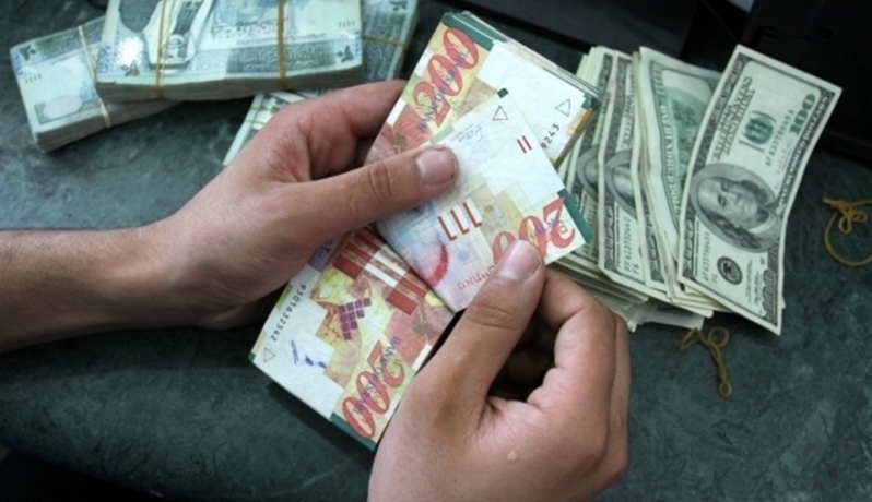 أسعار صرف العملات مقابل الشيقل عملات