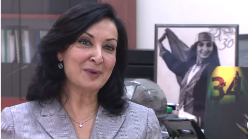 الفلسطينية لنا أبو حجلة..من بين أكثر مئة امرأة إلهاماً في العام 2015 لنا أبو حجلة