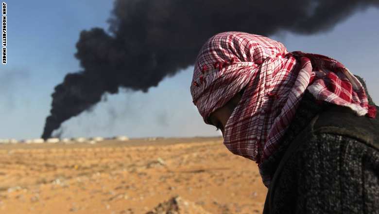 تفجير خزان نفطي في ليبيا يشتبه أن داعش وراءه