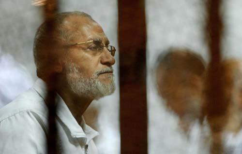 إعدام و104 سنوات سجنا حصاد أحكام محمد بديع محمد بديع