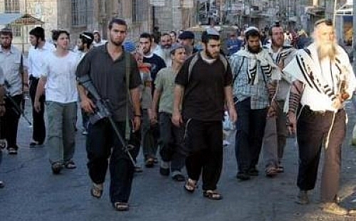 مستوطنون ينكلون بطفل من يعبد مستوطنون