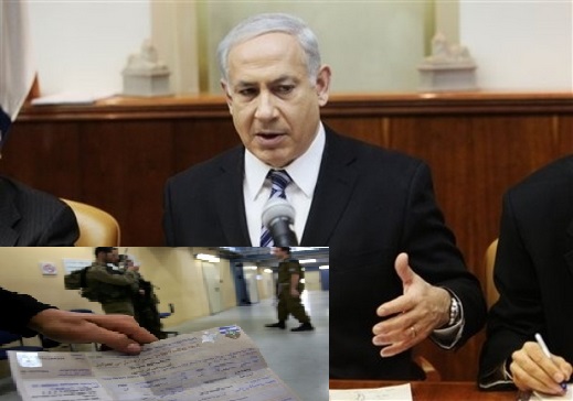 نتنياهويقترح تسهيلات جديدة للفلسطينيين إطلاق نار