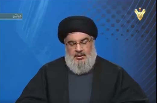 فيديو: نصر الله يعزي حماس بشهداء الأنفاق حسن نصر الله
