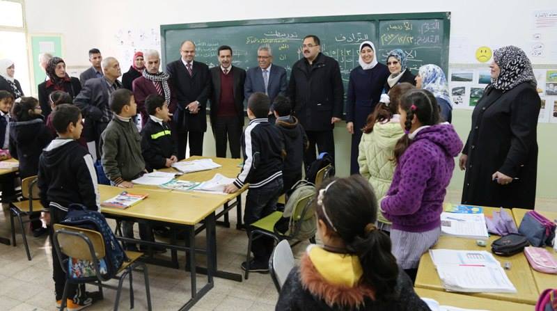 وزير التربية يتفقد عدّة مدارس في محافظة طولكرم وزير التربية