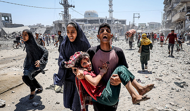 الحرب على غزة: قصف وتجويع ونزوح يهدد مليون فلسطيني