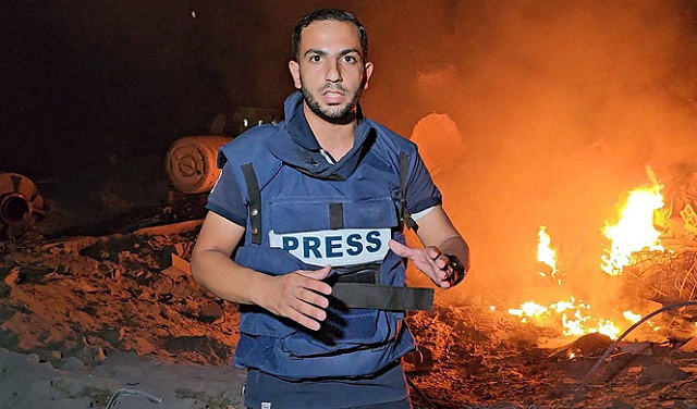 5 شهداء صحافيين بينهم أنس الشريف ومحمد قريقع بقصف استهدف خيمة مخصّصة لهم بمدينة غزة