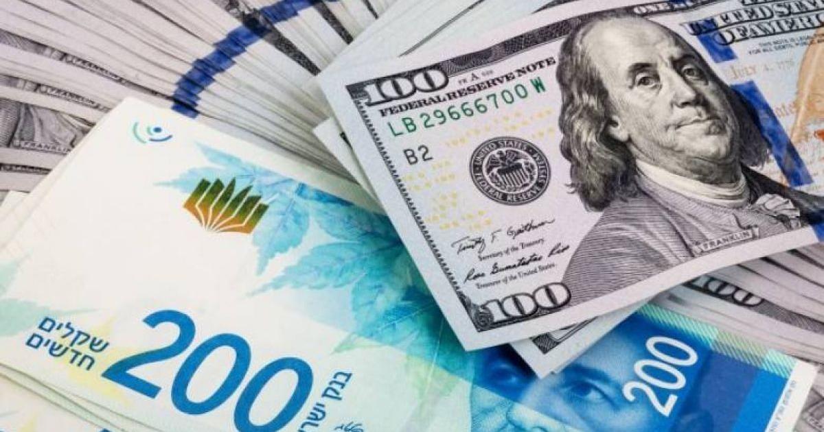 هل طرأ تغيير على سعر صرف الدولار مقابل الشيكل اليوم الاثنين 1 مايو 2023