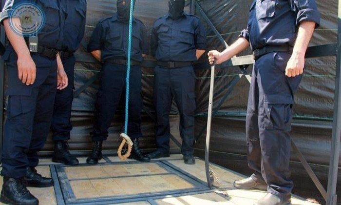 الإعدام شنقاً ورمياً بالرصاص لـ3 متخابرين مع الاحتلال في غزة