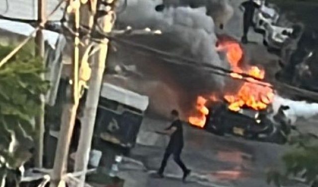 قتيلان بانفجار عبوة ناسفة بمركبة في جلجولية بالداخل