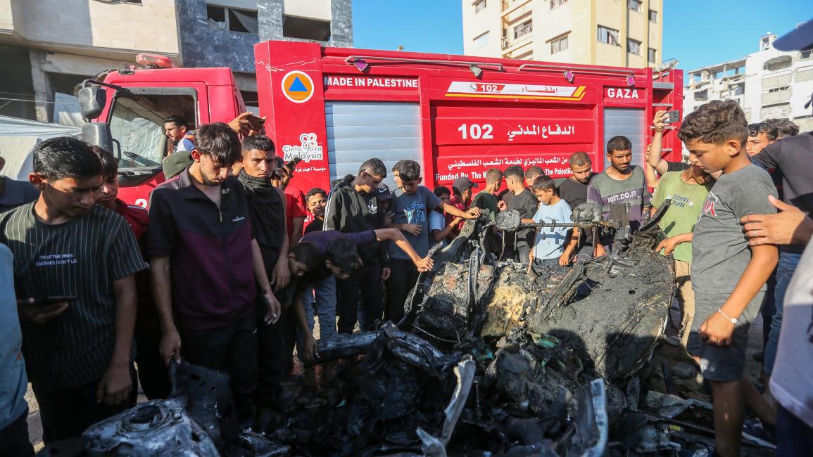 كارثة في غزة... تعطل المركبات يهدد الدفاع المدني والإسعاف بالشلل