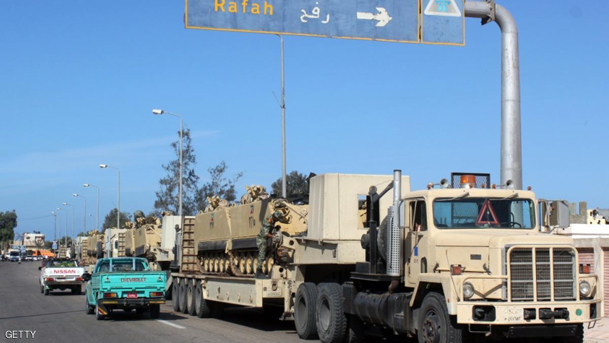 مصر: عملية برية واسعة شمالي سيناء عملية عسكرية