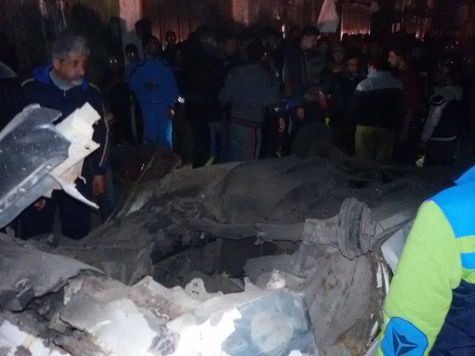 مجهولون يفجرون سيارة قيادي من حماس بقطاع غزة تفجير