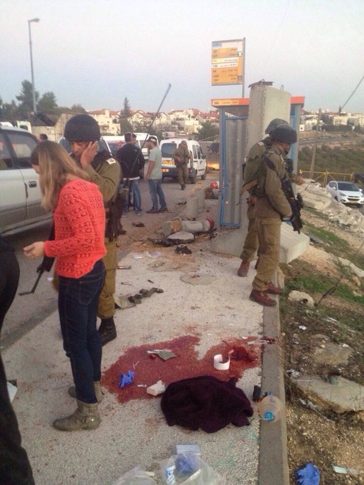 مقتلة إسرائيلية خلال عملية دهس ثم طعن في "غوش عتصيون" طعن