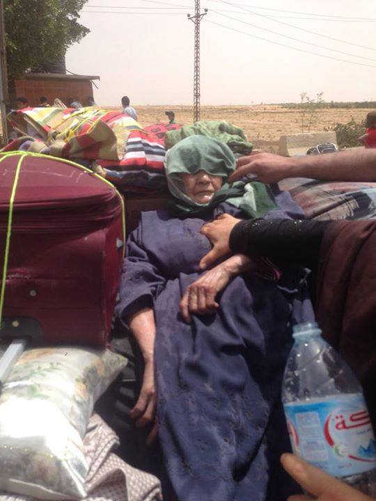 فارقت الحياة وهي تنتظر دخول غزة فارقت الحياة وهي تنتظر دخول غزة