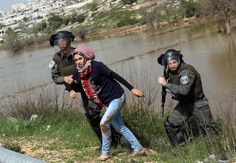 الاحتلال يفرج عن الطالبة بيان صافي صورة الطالبة