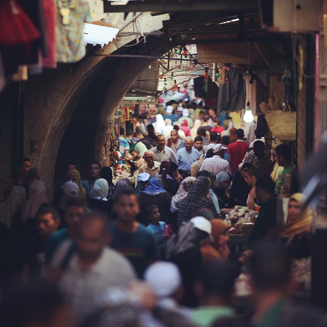 القدس: نشر آلاف عناصر الاحتلال عشية ليلة القدر صورة: أحمد طلعت