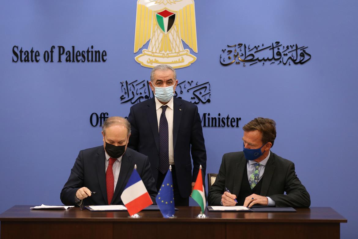 اتفاقيات بـ200 مليون يورو بين الاتحاد الأوروبي وفرنسا وألمانيا مع بنوك فلسطينية