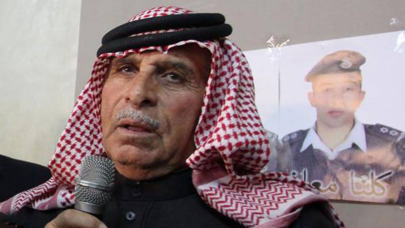 ماذا قال والد الكساسبة في أول حديث له بعد إعدام نجله؟ معاذ الكساسبة