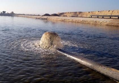 الاحتلال يقرر مضاعفة كميات المياه التي يتم ضخها لقطاع غزة مضاعفة كميات المياه