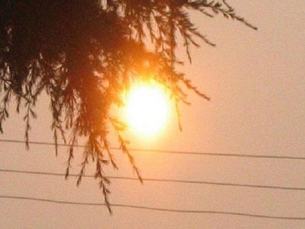 ارتفاع خفيف على درجات الحرارة ارتفاع الحرارة