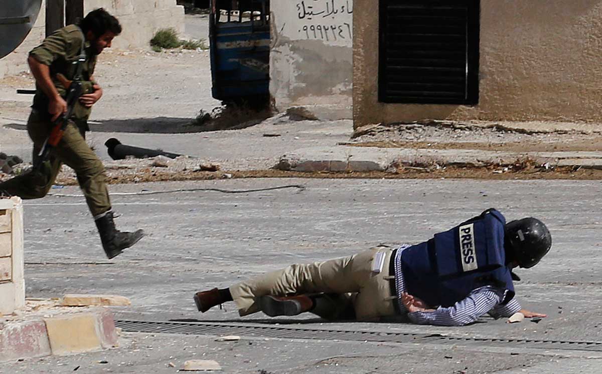 النقابة: استشهاد 16 صحفيا فلسطينيا منذ اندلاع الأزمة في سوريا