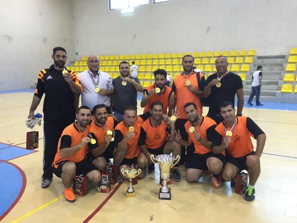 فوز فريق شركة كهرباء القدس في كأس البطولة والهداف