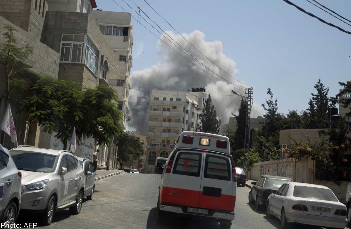 إصابتان بانفجار جسم مشبوه شرق غزة إصابتان بانفجار جسم مشبوه شرق غزة