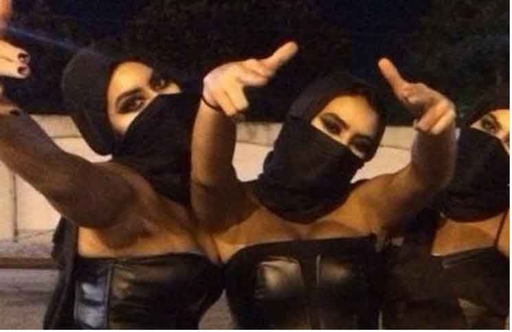 3 فتيات يُثِرنَ الغضب بوصلة رقص ساخنة بمدينة تونسية تونس
