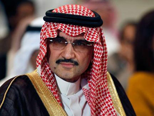 الوليد بن طلال يشعل تويتر بعدم مبايعة "ولي ولي العهد" الوليد بن طلال