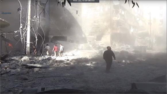 استهداف أكبر مشفيين بحلب والأسوء قادم! استهداف مشفيين بحلب